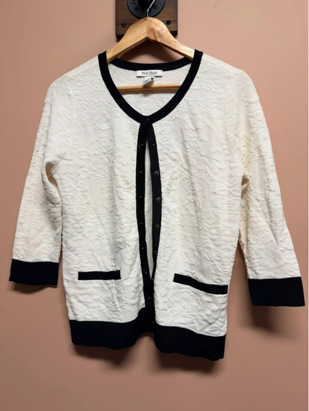 White House Black Market Button Up Cardigan
